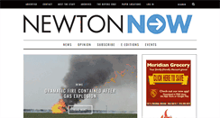 Desktop Screenshot of harveycountynow.com